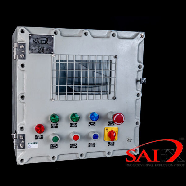 Flameproof Window Control Panel